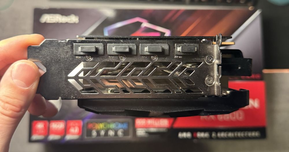 Видеокарта Asrock RX 6800 16gb Phantom Gaming Идеальная ОБМЕН