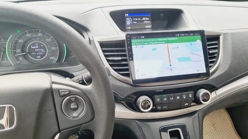Rádio Honda CR-V 12-16 Android 14 com GPS (Novo)