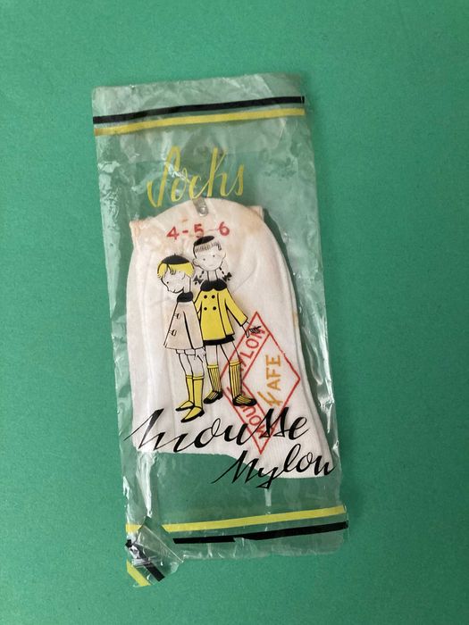 Meias de Criança Fabrico Português Anos 70 Embalagem Bonita