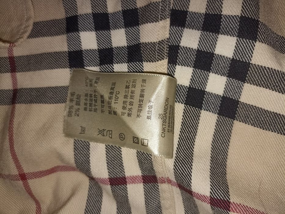 Шерстяна сорочка burberry