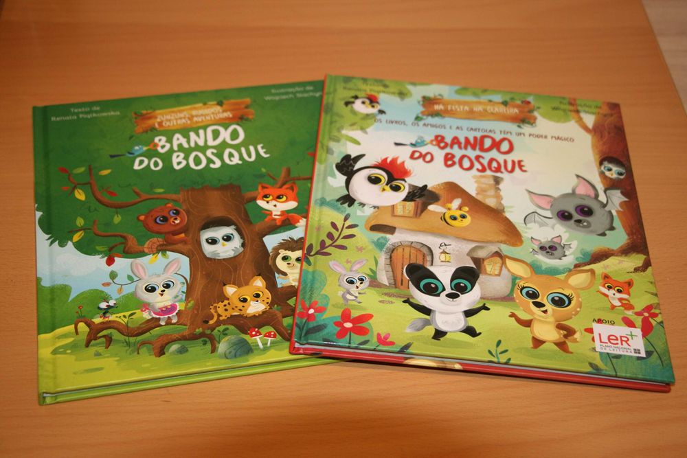 Conjunto Livros "O Bando do Bosque"