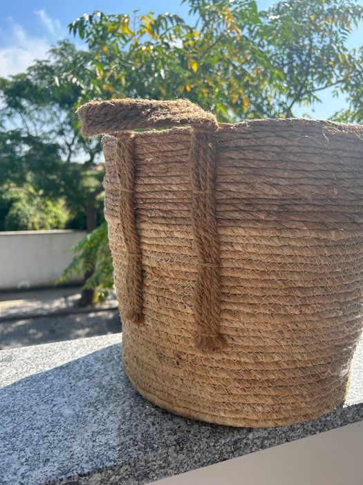 Cesto de Ráfia Natural