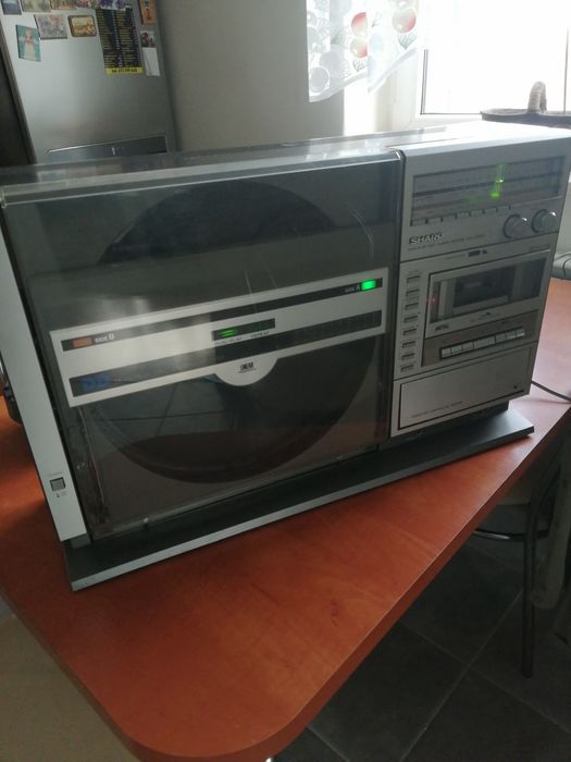 Sharp VZ 3000 gramofon pionowy mini-wieża High-End