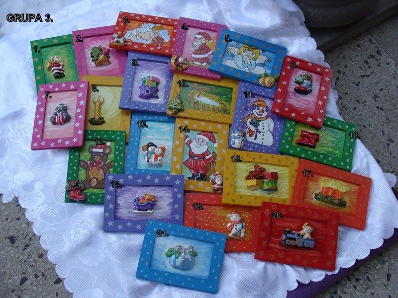 Boże Narodzenie-Mikołajki Obrazki Do Dziecięcego Pokoiku