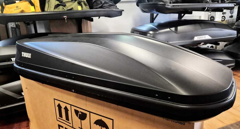 Box Dachowy Thule Touring L 780 Czarny Aeroskin (420 L) – Powypożyczalniany