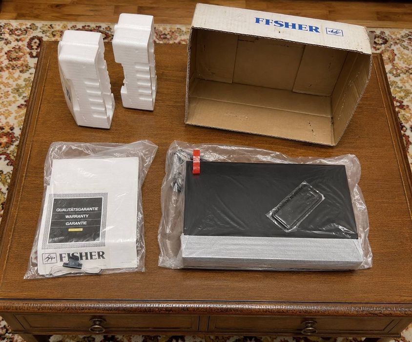 Fisher  stereo tuner FM-67 тюнер состояние новое в коробке документы