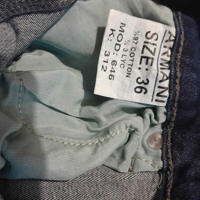 spodnie jeansowe emporio armani rozmiar 36
