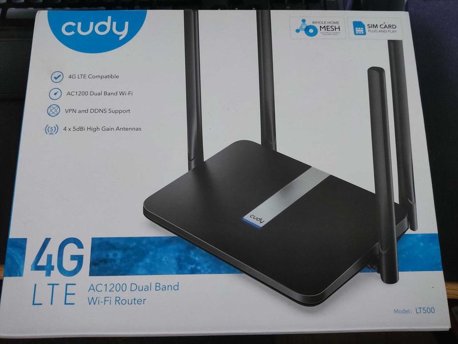 cudy AC1200 dual band LT500 - router