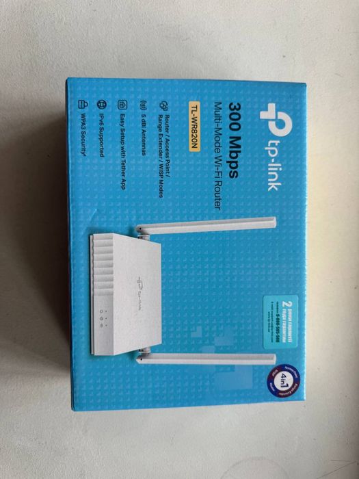 Wifi роутер tp-link tl-wr820n 300мб/с  маршрутизатор