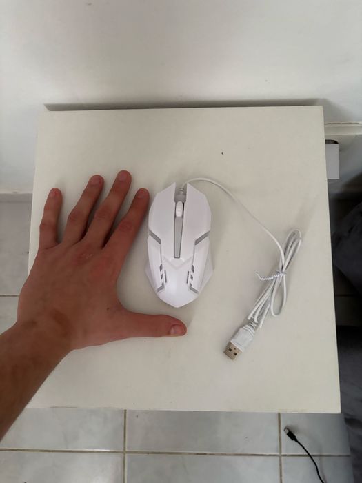 Rato Gaming USB com Luz LED446884597413324801