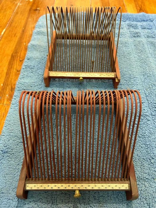 2 Suportes de discos Singles (Vintage)