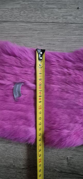 Szalik szal Stefanel z angory miękki glamour elegancki premium chusta
