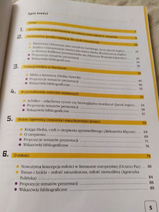 Przewodnik dla licealistów - matura wewnętrzna, prezentacja maturalna
