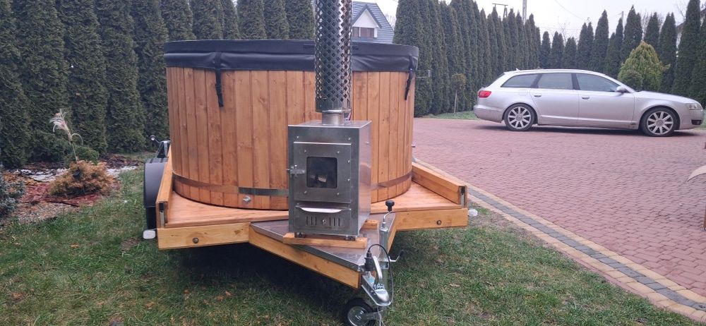 Wynajem mobilnej balii ogrodowej, jacuzzi, ruskiej bani wynajmę