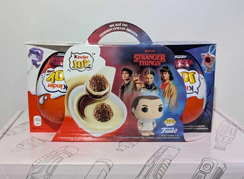 Kinder Joy Stranger Things — кіндери з колекційною іграшкою Funko