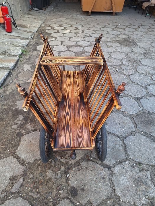 Wóz drewniany drabiniasty