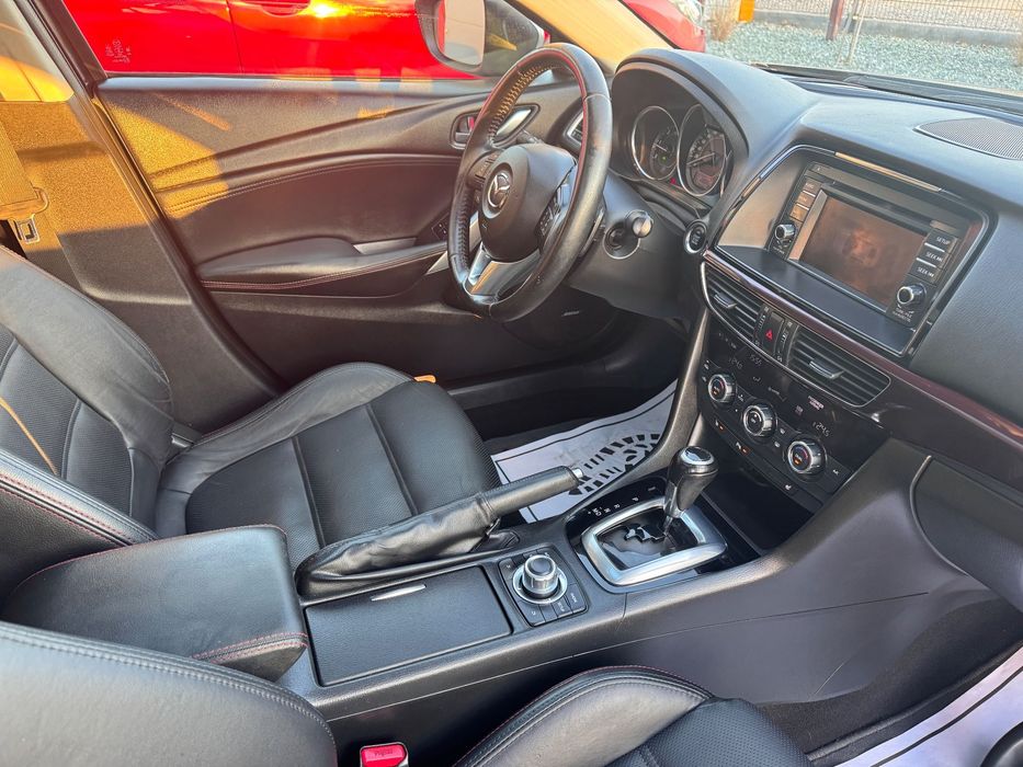 Mazda 6 Bezwypadek*1Wlasciciel*Serwis Aso*Luxury*2014R*Jedzie Jak