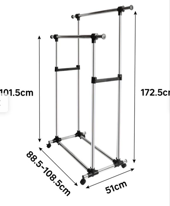 Cabide Charriot extensível