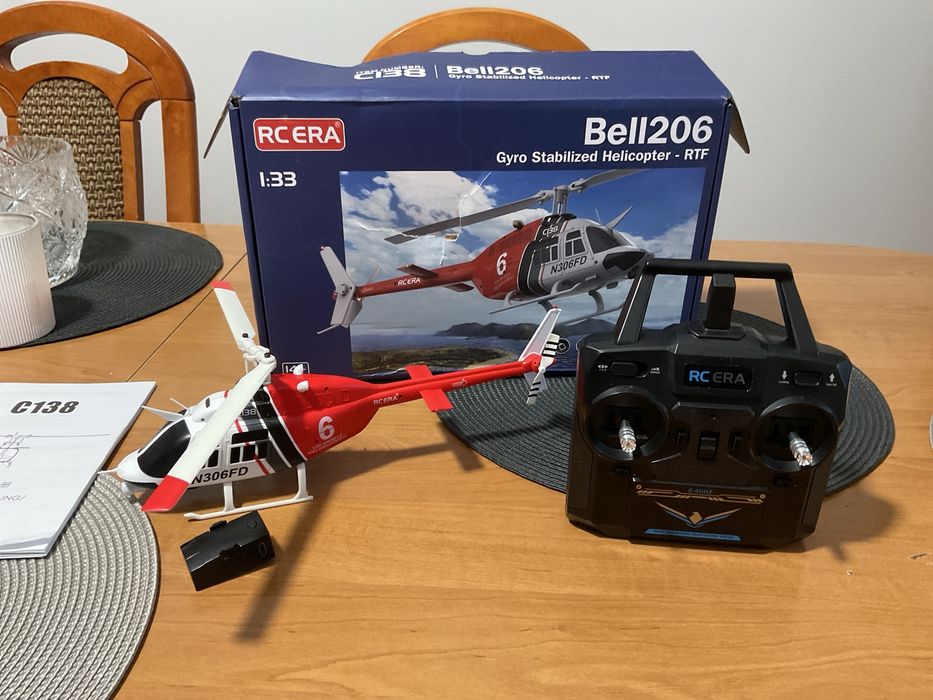 Hlikopter rcBELL 206 rtf