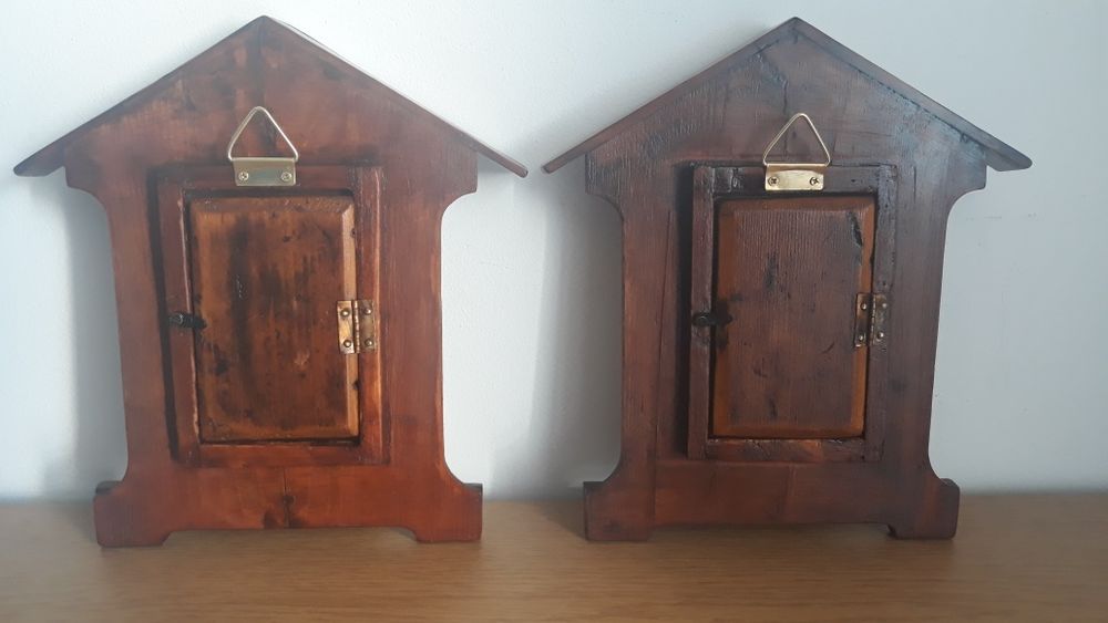 Porta retratos antigos em madeira