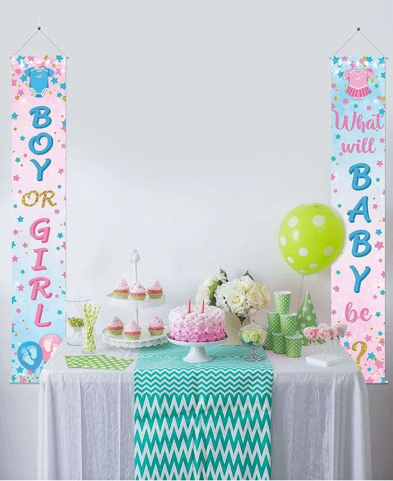 2 Faixas Boy or Girl BabyShower