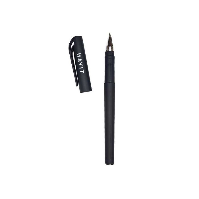 Caneta Havit WB011, com Tinta de Gel Preta
