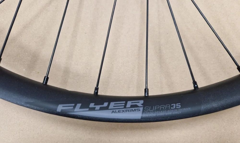 Koło przód 27,5 584x30 Alexrims Supra35 15x100mm