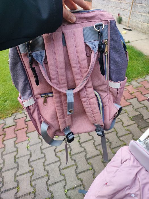 Wózek spacerowy euro cart volt pro różowy+ akcesoria