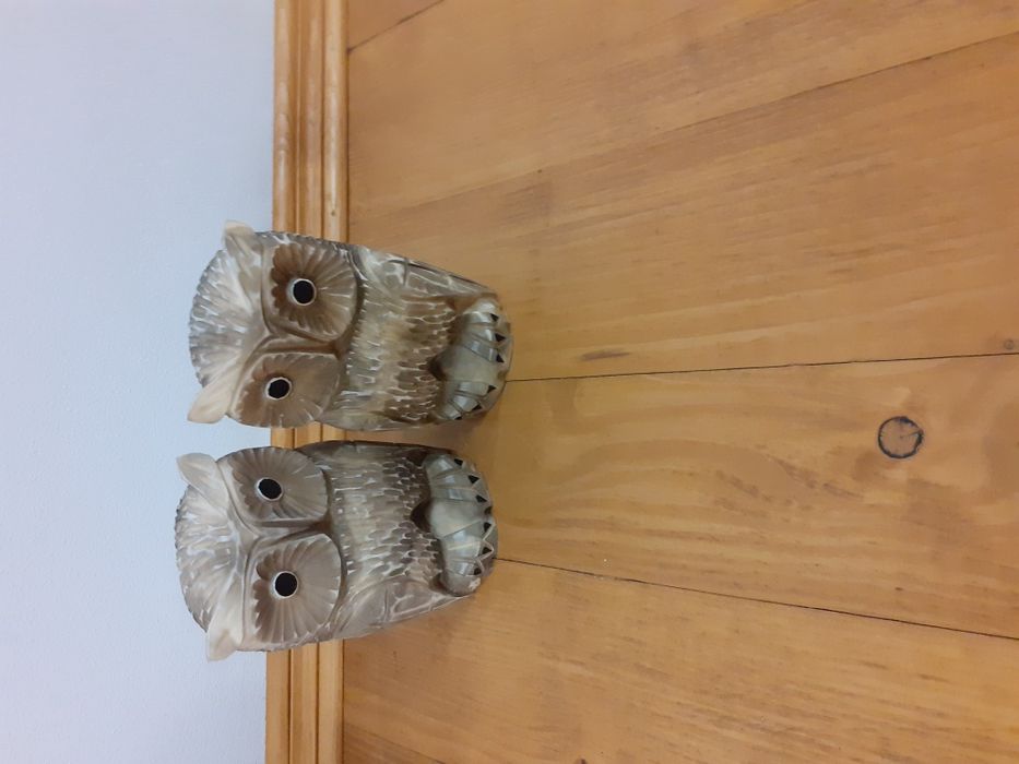Статуэтка сова деревянная