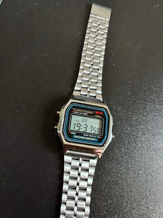 Zegarek Retro nowy srebrny
