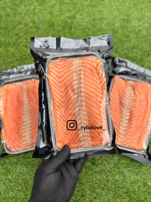 Зріз Лосося, Круасани з Лосося, Тримінг, Слайси, Форель, Ікра