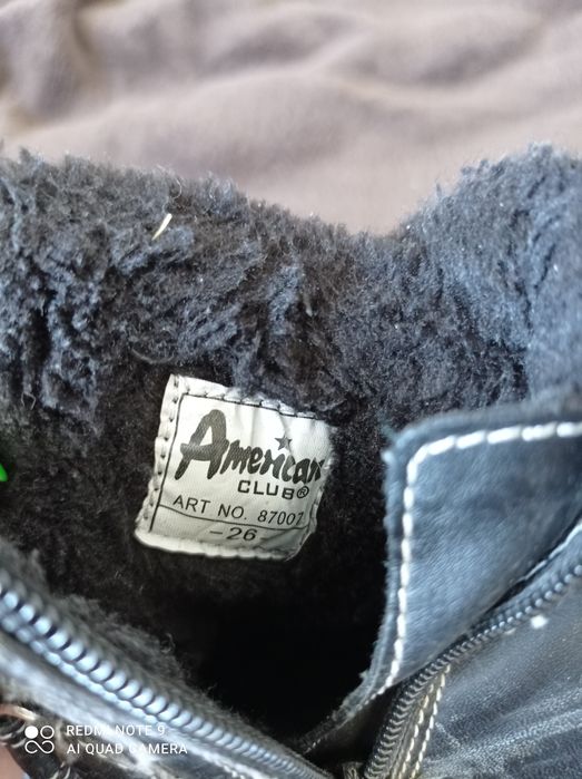 Buty zimowe chłopięce