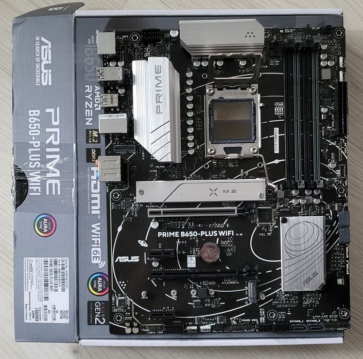 Материнська плата Asus PRIME B650-Plus (sAM5, AMD B650, PCI-Ex16)