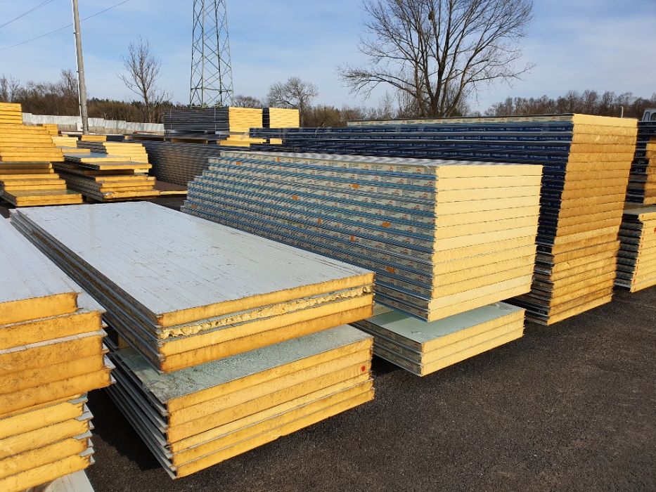 Płyta Warstwowa Płyty Warstwowe PIR ściana dach Płyta obornicka NOWA