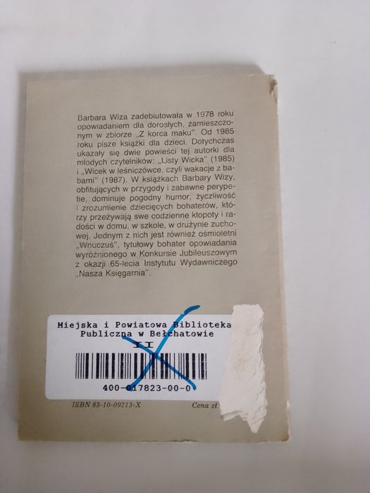Wnuczuś Barbara Wiza