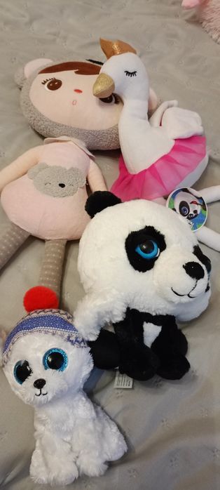 Nowa panda i pluszaki