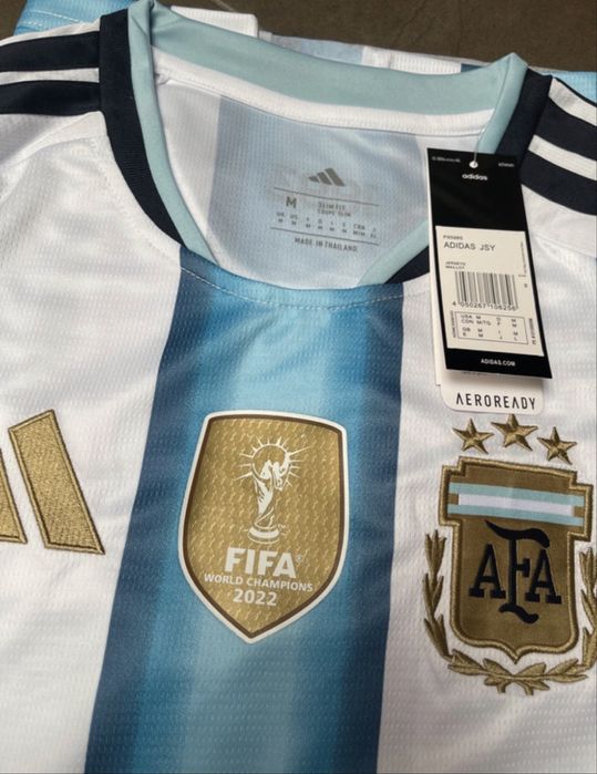 Camisola Argentina Principal Mundial 2026