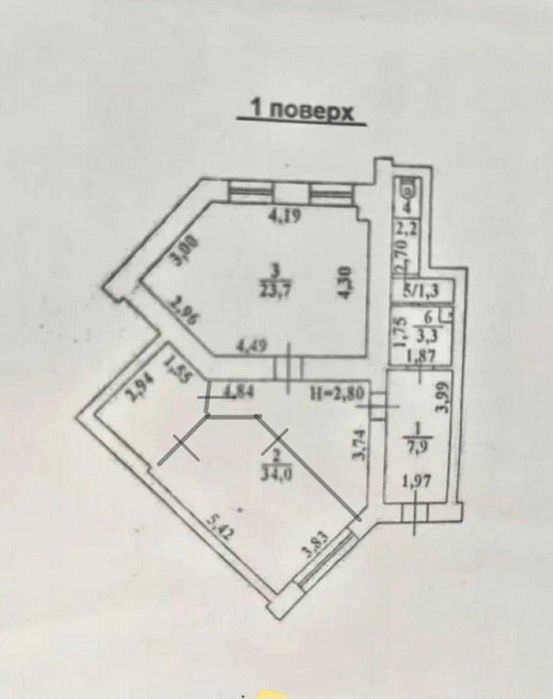 Продам Салон краси на Посмітного. 7 ст. Фонтану. 1 поверх.