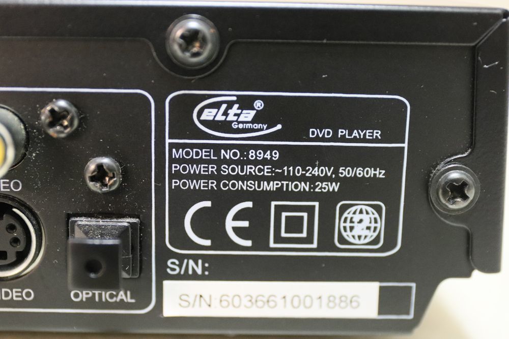 Elta. DVD player 8949