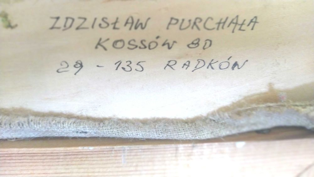 Stajenka betlejemska. Malarstwo ludowe