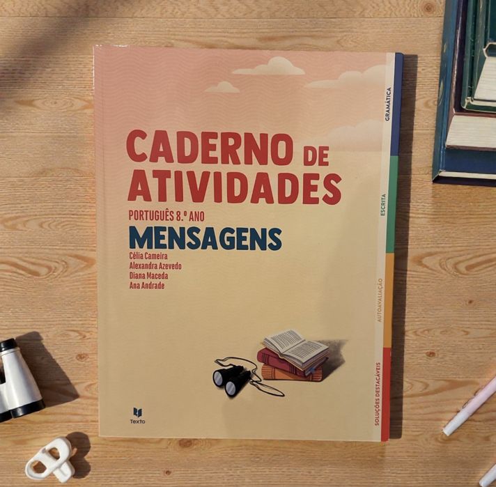 Manuais e Cadernos de Atividades – 8.º Ano (Editora Texto)