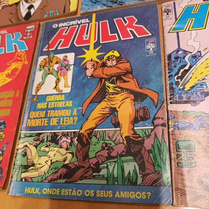 Revistas o incrivel Hulk