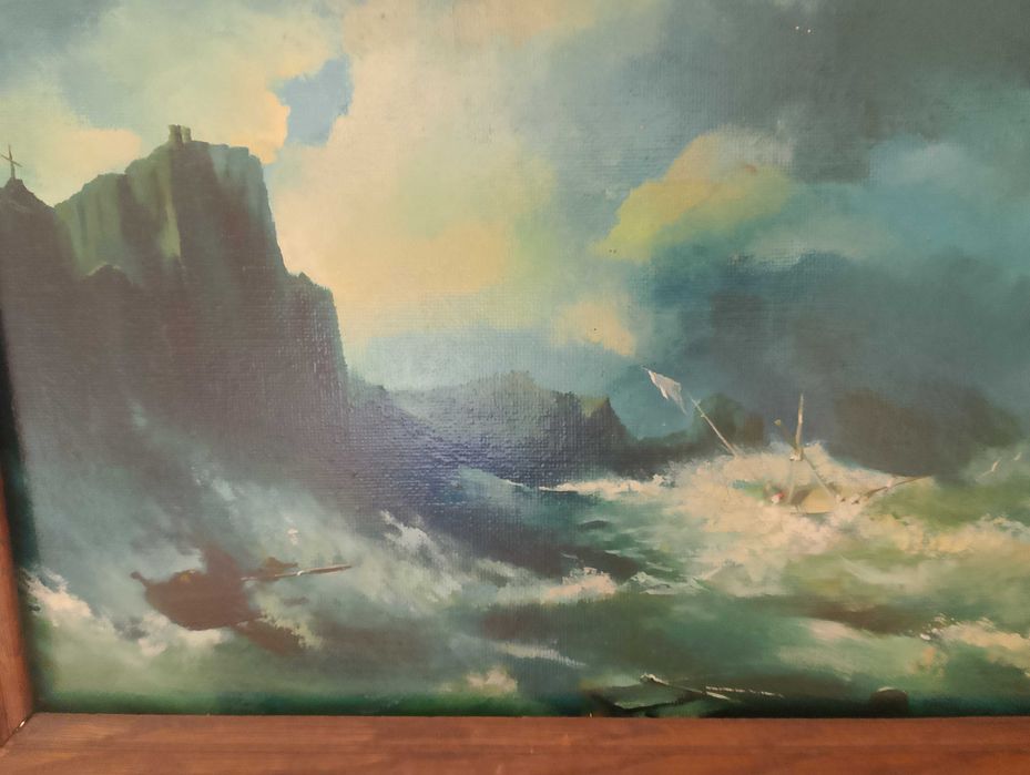 Obraz olejny marynistyka