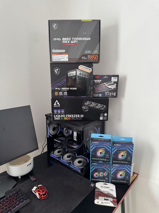 Komputer 7800X3D/4060 Ti 16GB/32GB RAM DDR5/1 TB m.2