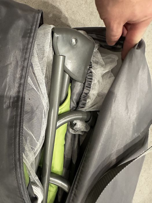 Łóżeczko turystyczne dla dzieci niemowląt kompeltne bardzo dobry stan