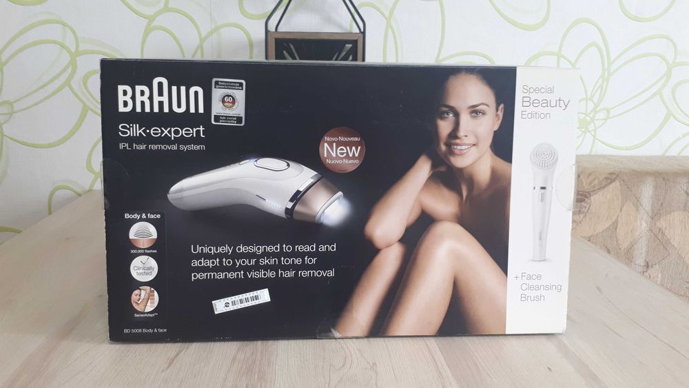 Depilator Braun silk epil expert IPL depilacja laserowa