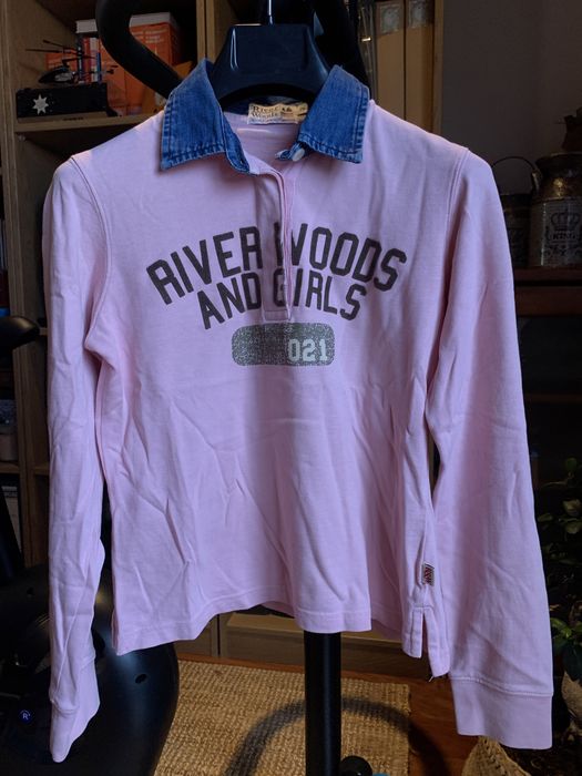 River Woods Pink Kids Sweatshirt