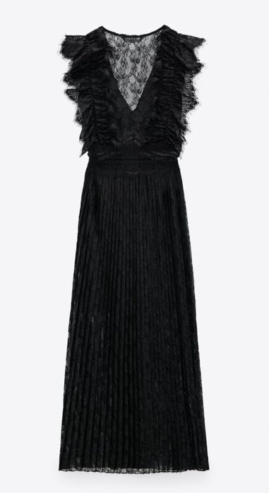 Nowa sukienka zara 36 koronka