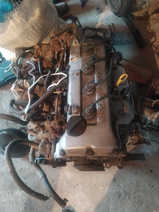 Продам мотор 1.6бенсин по запчастинах Ніссан прімера п10 РОЗБОР
