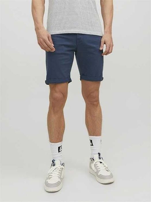 Męskie Szorty JACK&JONES Jpstrick Jjicon AMA Sn S Granatowy
